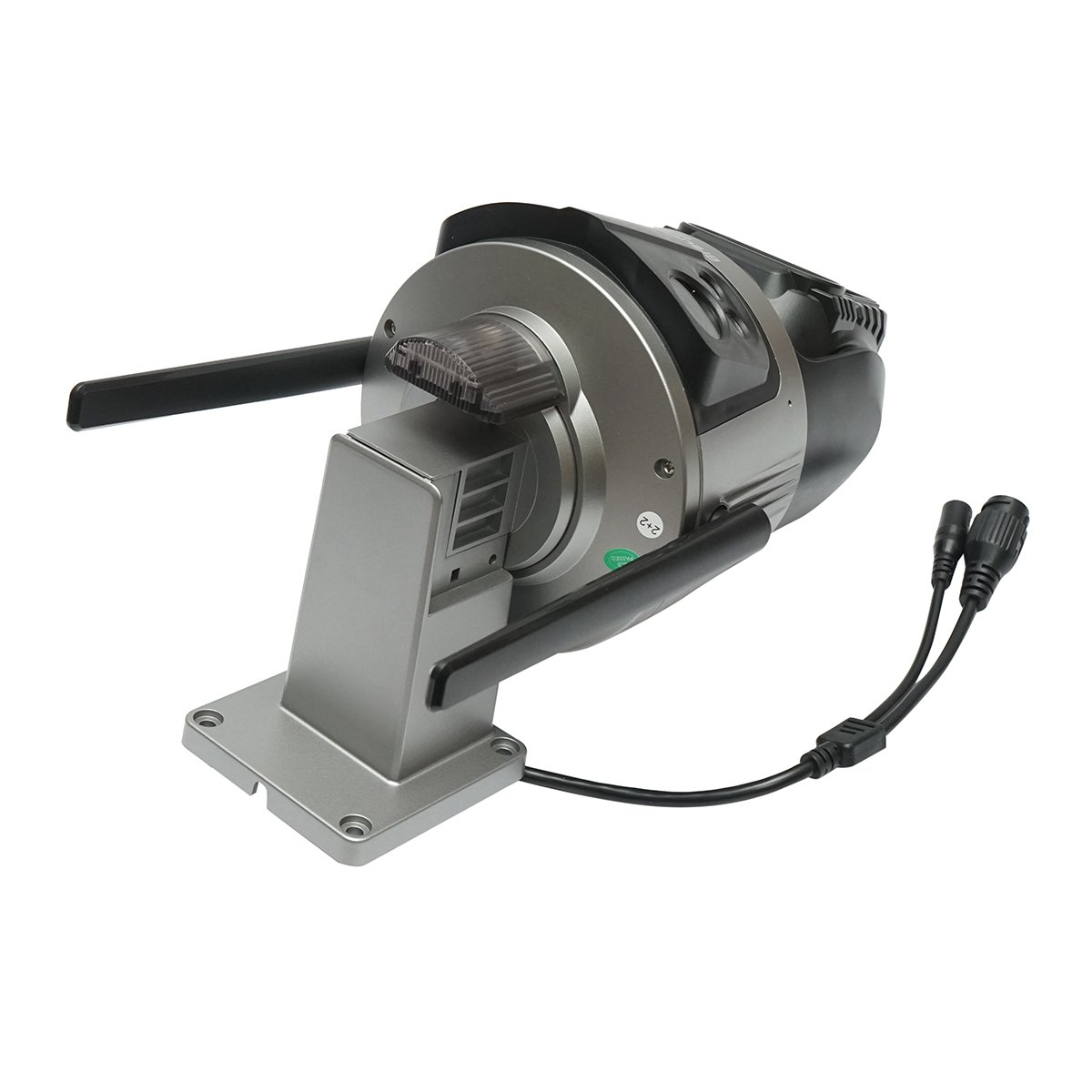 Camera de supraveghere 4 lentile, 3 obiective 12 MP, 2 CPU dual control, P2P WIFI 2.4G, PTZ cu senzor de miscare, alarma, night vision, AI detectie umana si aplicatie iCSee